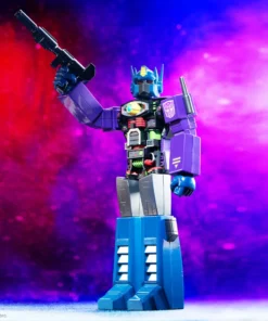 Super7 Transformers Super Cyborg - Optimus Prime﻿ (Shattered Glass Purple) Animation