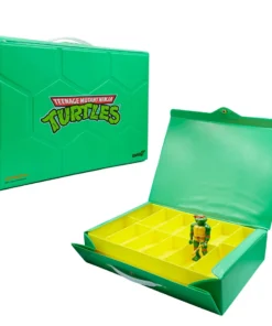Super7 Teenage Mutant Ninja Turtles ReAction Figures - Carry Case With Michelangelo (Metallic) Movies & TV