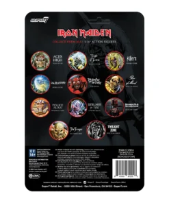 Super7 Music Iron Maiden ReAction Figure - Maiden Japan 7 Super7 Music Iron Maiden ReAction Figure - Maiden Japan