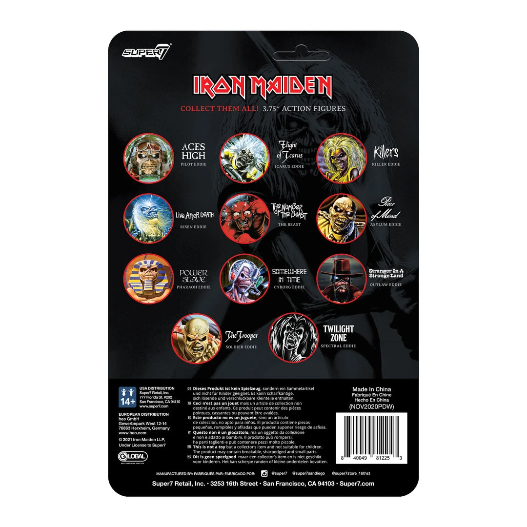 Super7 Music Iron Maiden ReAction Figure - Maiden Japan 5 Super7 Music Iron Maiden ReAction Figure - Maiden Japan
